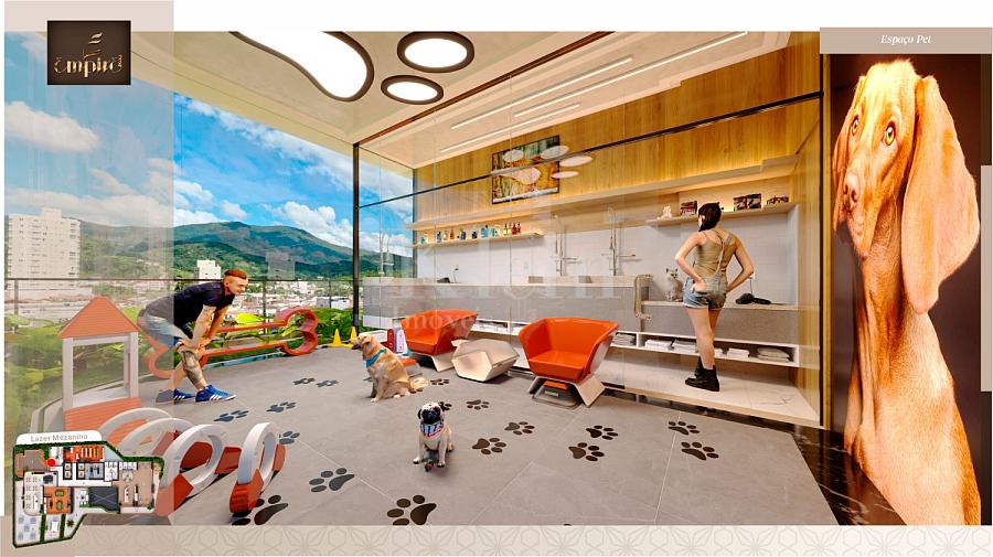 �rea pet do Empire 234 no Centro em Itapema