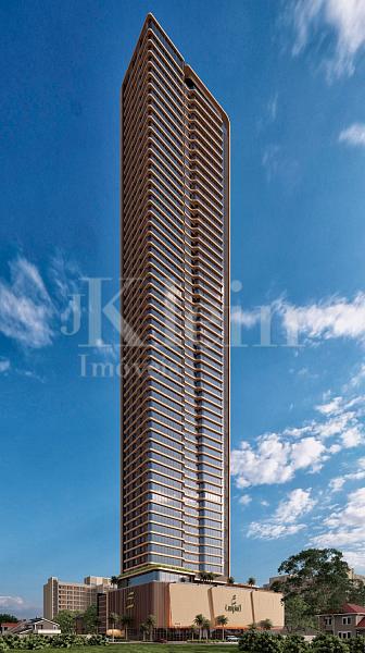 Fachada do Empire 234 no Centro em Itapema