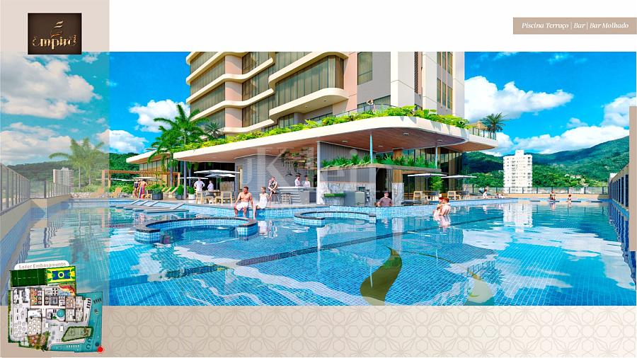 Piscina do Empire 234 no Centro em Itapema