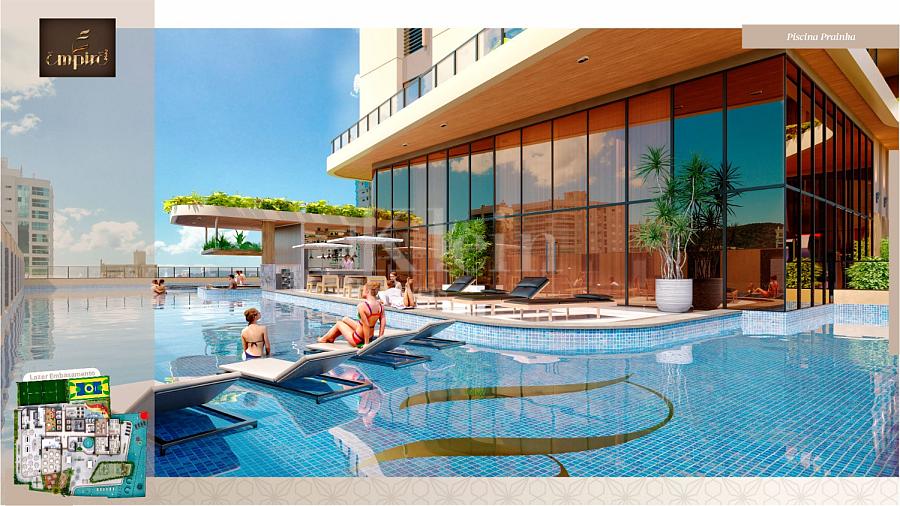 Prainha do Empire 234 no Centro em Itapema