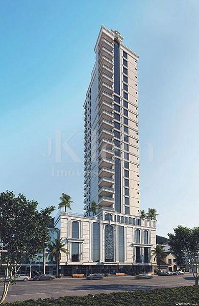 Fachada do Berilo Palace Residence apartamento � venda em Meia Praia Itapema