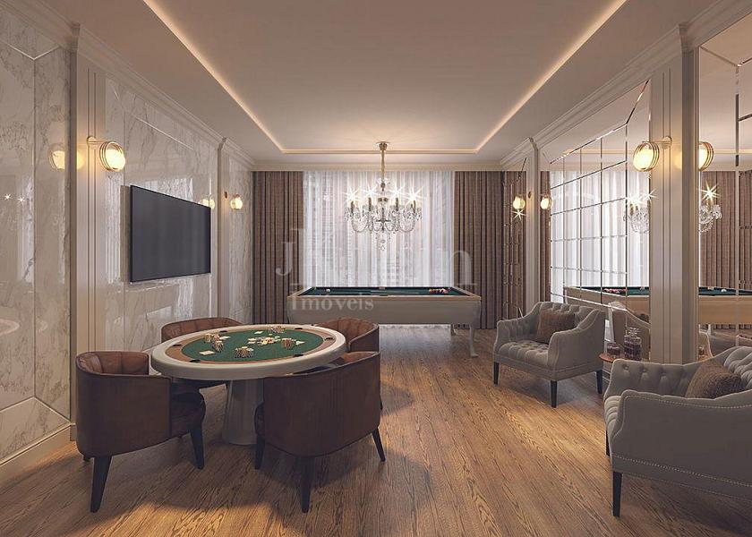 Sal�o de jogos do Berilo Palace Residence apartamento � venda em Meia Praia Itapema