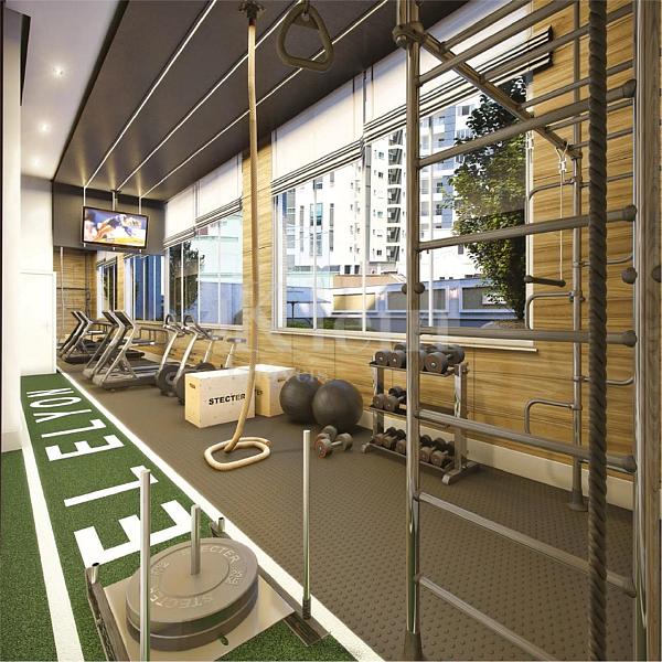 Academia do edif�cio El Elyon Residence apartamento � venda em Meia Praia Itapema