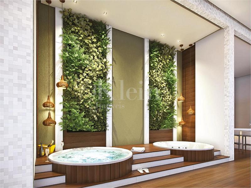 Banheiras de hidromassagem do edif�cio El Elyon Residence apartamento � venda em Meia Praia Itapema