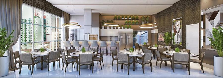 Sal�o de festas do edif�cio El Elyon Residence apartamento � venda em Meia Praia Itapema