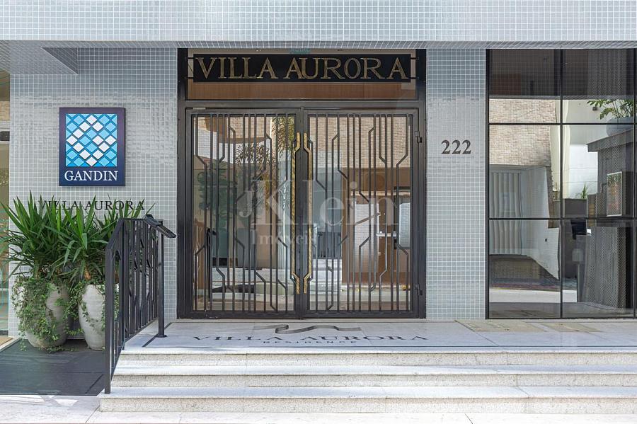 Porta Principal do Edif�cio Villa Aurora Residence apartamentos � venda em Meia Praia Itapema