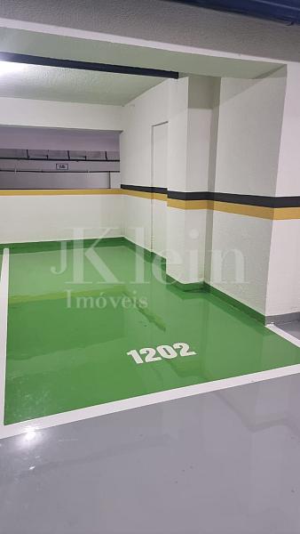 Vaga de garagem do apartamento do Brooklyn Tower na Meia Praia em Itapema