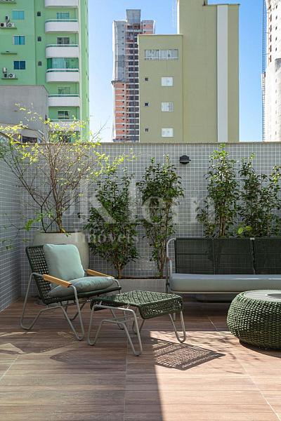 Sala de conviv�ncia do Edif�cio Villa Aurora Residence apartamentos � venda em Meia Praia Itapema