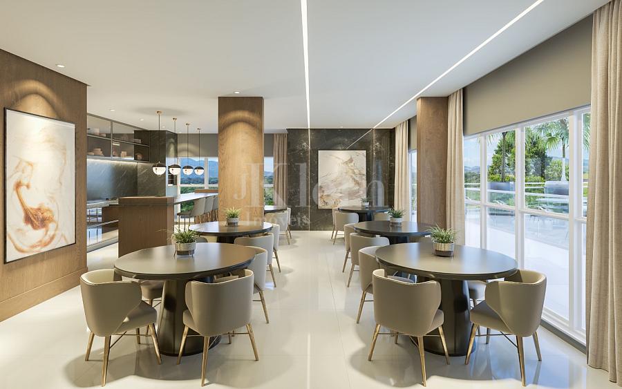 Bistr� do Green Ville Home Club na Meia Praia em Itapema