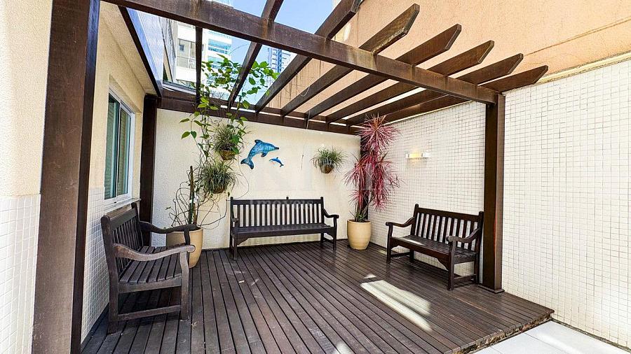 Gazebo do Classic Residence em Meia Praia Itapema