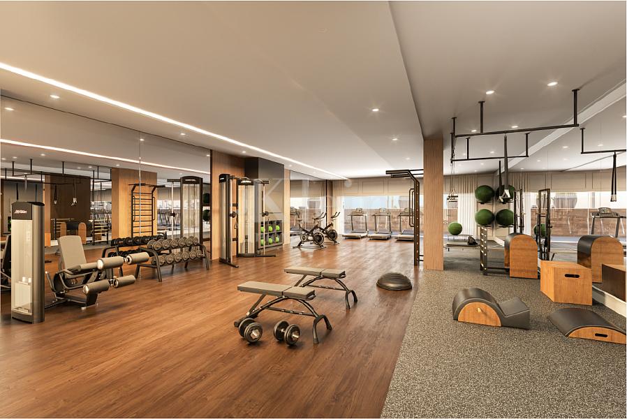 Academia do Oceanic Tower Residence no Ilhota em Itapema