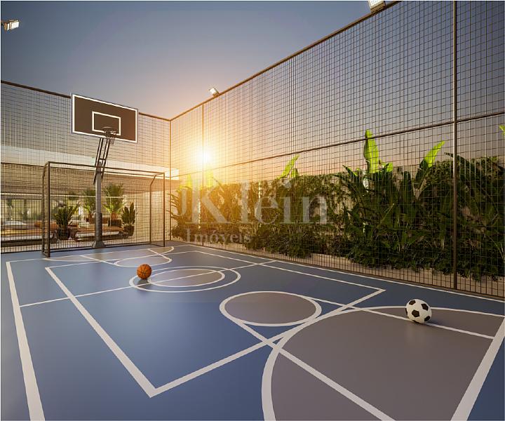 Quadra poliesportiva do Oceanic Tower Residence no Ilhota em Itapema