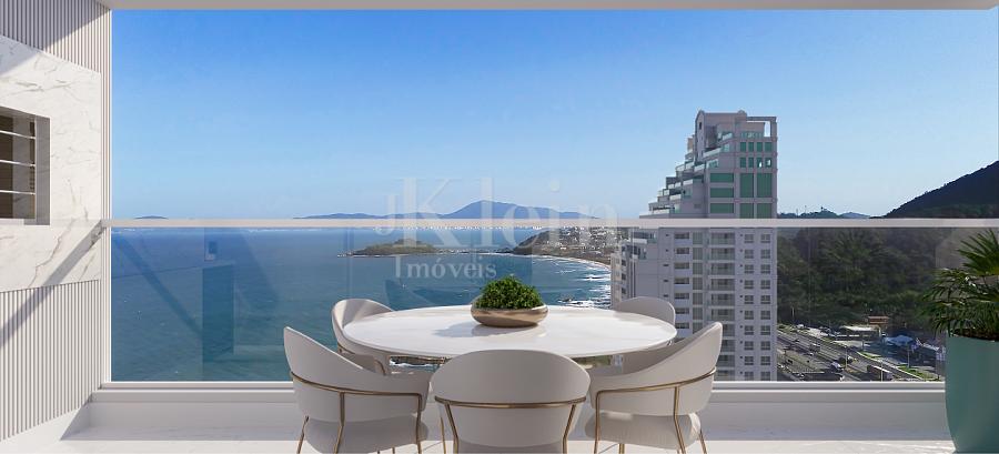 Sacada tipo 3 do apartamento � venda no Oceanic Tower Residence no Ilhota em Itapema