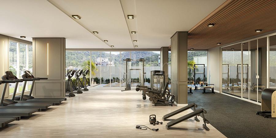 Academia do Nautilus Beach Home no Ilhota em Itapema