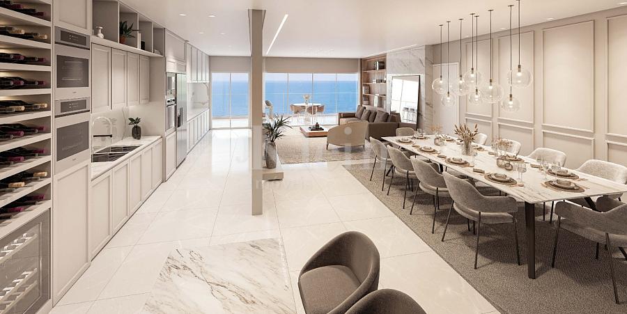 Living Sacada do apartamento � venda no Nautilus Beach Home no Ilhota em Itapema