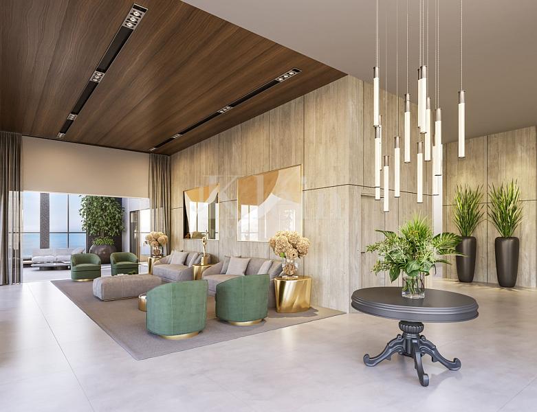 Sala conviv�ncia no Edif�cio La Rocca em Itapema | Centro