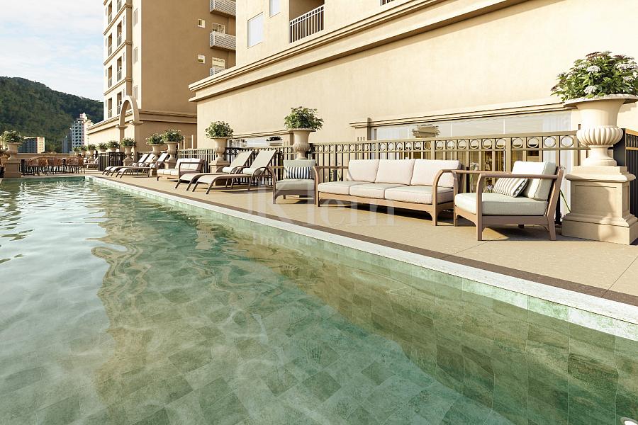 Piscina torre A do Jardim Moli�re no Balne�rio Perequ� em Porto Belo