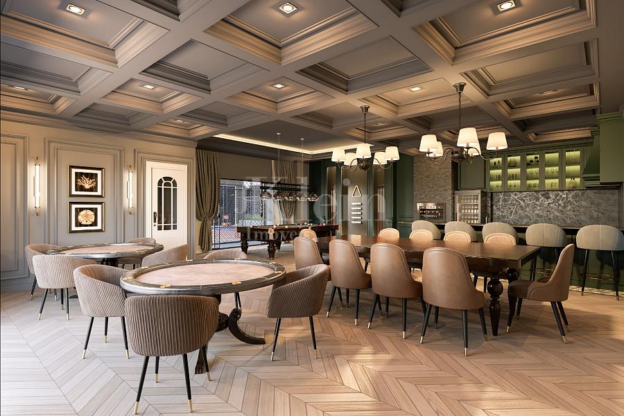 Sala de jogos torre B do Jardim Moli�re no Balne�rio Perequ� em Porto Belo