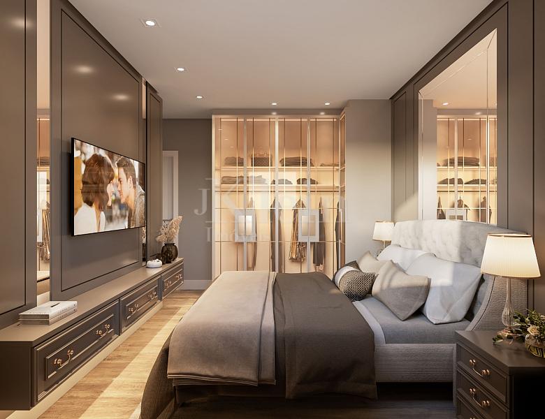 Su�te do apartamento � venda no Jardim Moli�re no Balne�rio Perequ� em Porto Belo