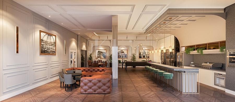 �rea Gourmet no Edif�cio La Rocca em Itapema | Centro