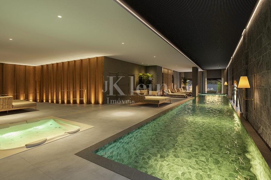 Piscina t�rmica no Edif�cio La Rocca em Itapema | Centro