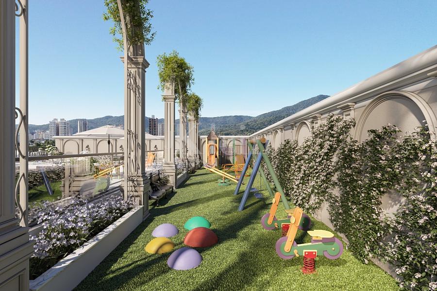 Playground do Edif�cio Le Jardin em Itapema | Centro