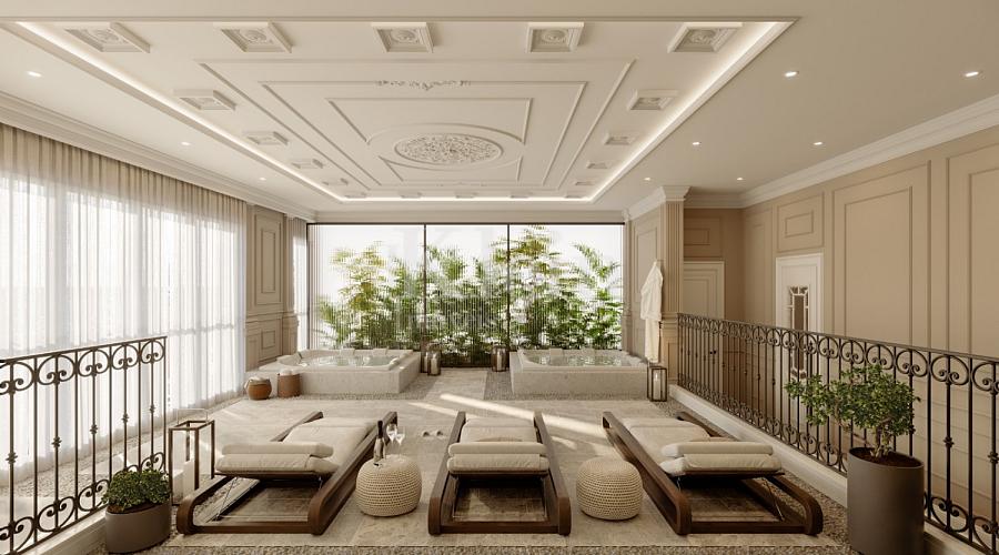 Spa do Edif�cio Le Jardin em Itapema | Centro