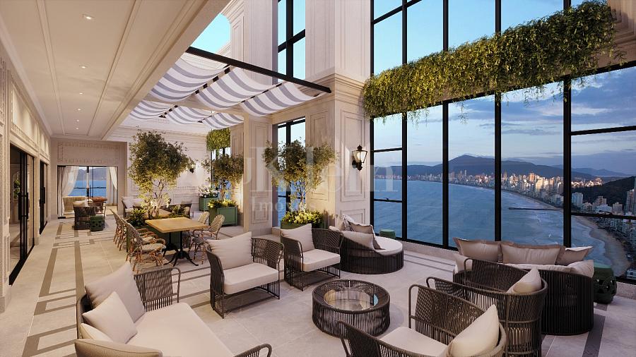 Terra�o rooftop do Maison Ladur�e no Centro em Itapema