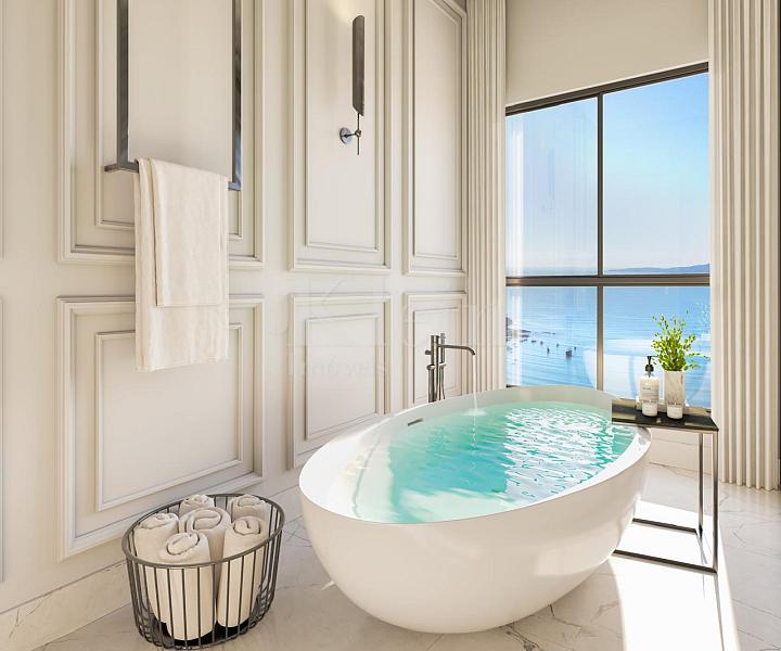 Banheira da Penthouse � venda no Montreux em Itapema | Centro