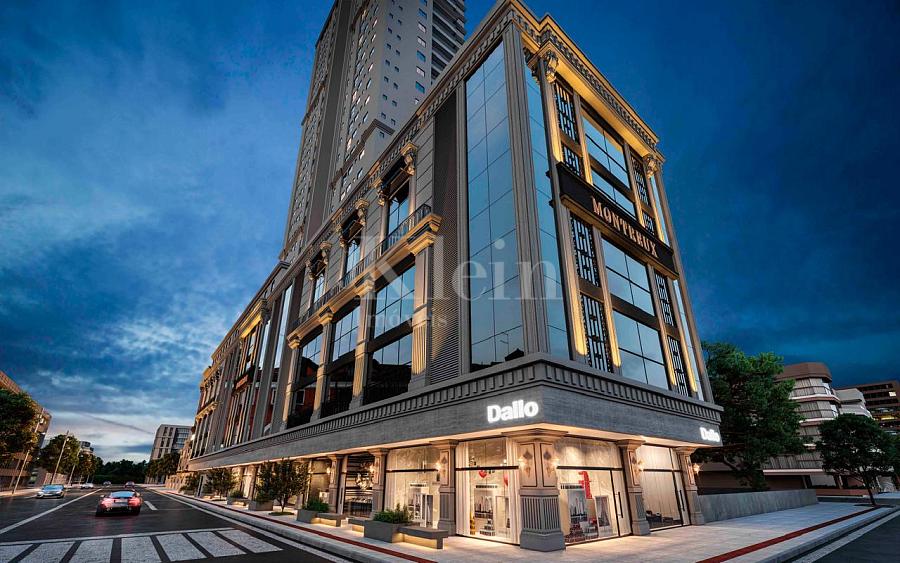 Fachada esquina no Montreux em Itapema | Centro