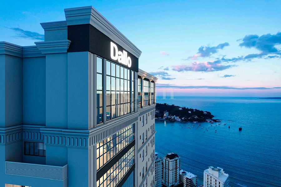 Fachada Rooftop no Montreux em Itapema | Centro