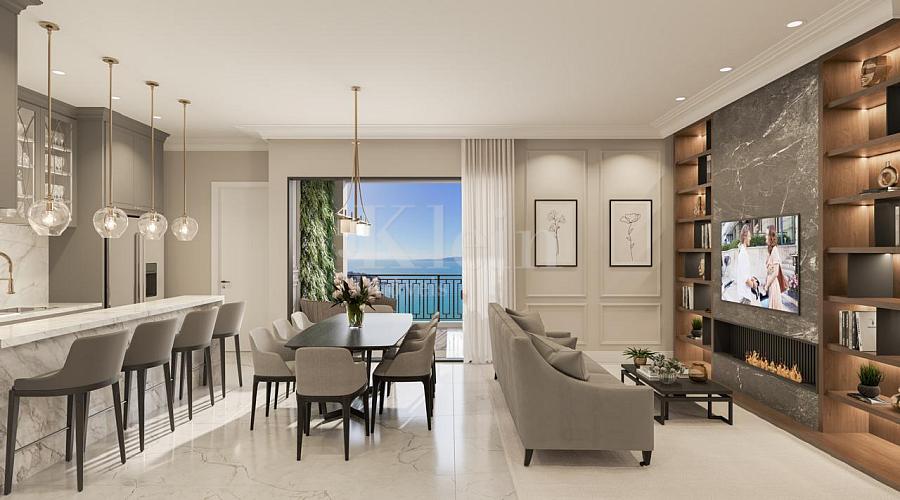 Living tipo 1 do apartamento � venda no Montreux em Itapema | Centro