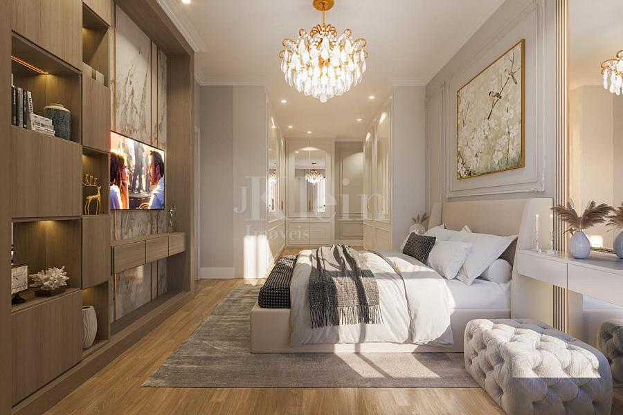 Su�te master tipo 1 do apartamento � venda no Montreux em Itapema | Centro