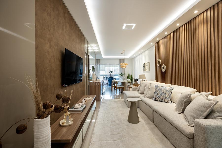 Living do apartamento � venda no Edif�cio Sublime Residence em Meia Praia | Itapema