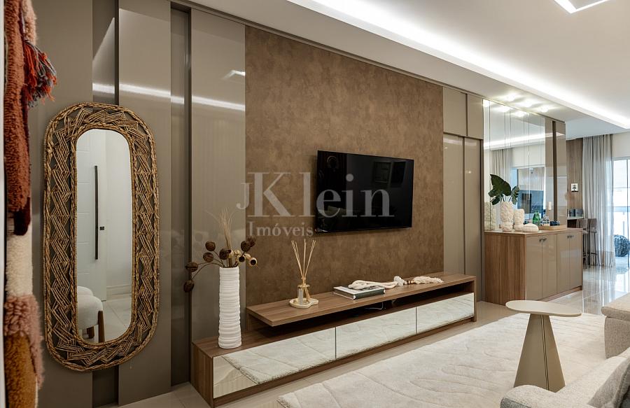 Painel de TV do apartamento � venda no Edif�cio Sublime Residence em Meia Praia | Itapema