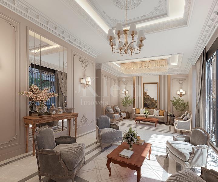 Hall de entrada do Maine na Meia Praia em Itapema