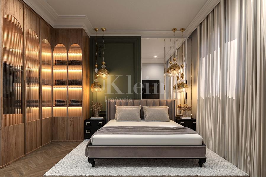 Su�te tipo 02 do apartamento do Sweden no Centro em Itapema