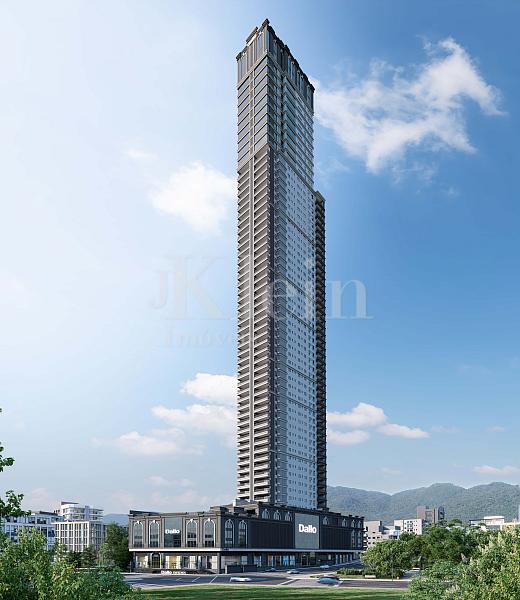 Fachada do Sweden no Centro em Itapema