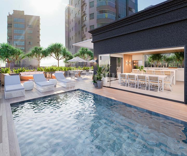 Piscina infantil do Sweden no Centro em Itapema