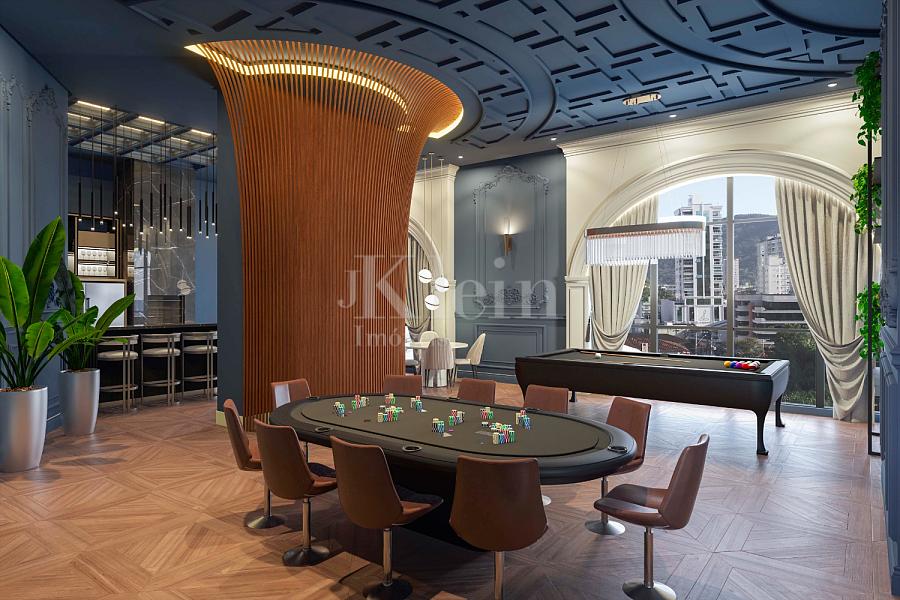 Sala de jogos do Sweden no Centro em Itapema