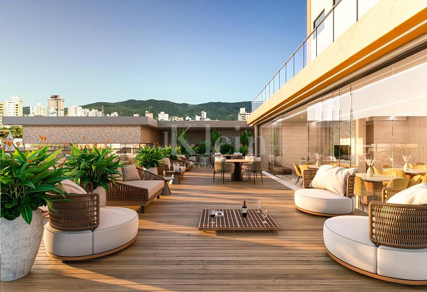 Deck externo do Serenity em Meia Praia | Itapema