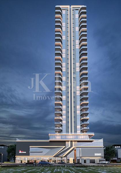 Fachada frente do Serenity em Meia Praia | Itapema