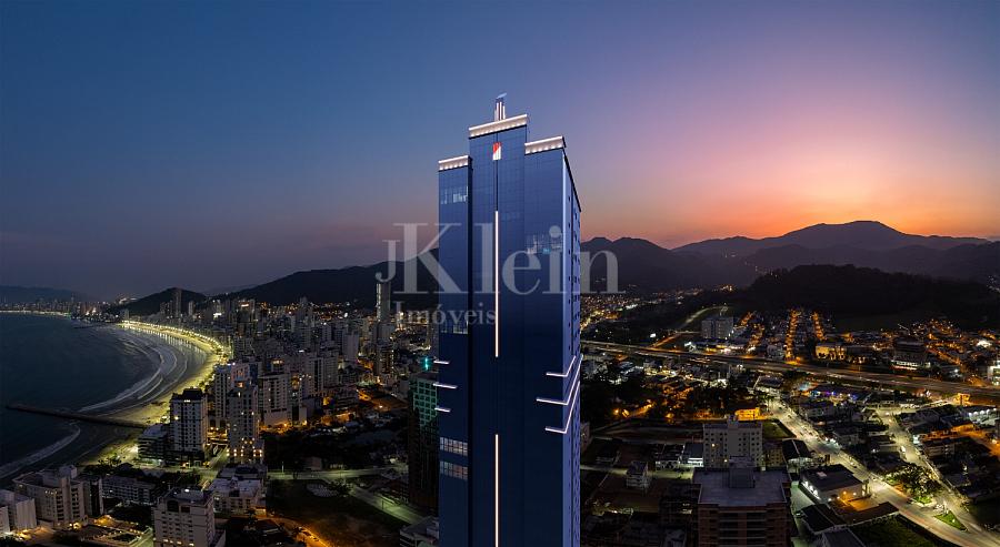 Fachada topo do Accendis Home Living em Itapema | Centro