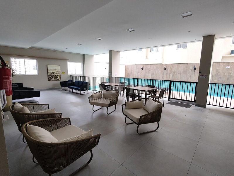 �rea da piscina do Dom Bastos Residence no Morretes em Itapema