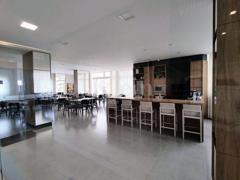 Sal�o de festas do Dom Bastos Residence no Morretes em Itapema