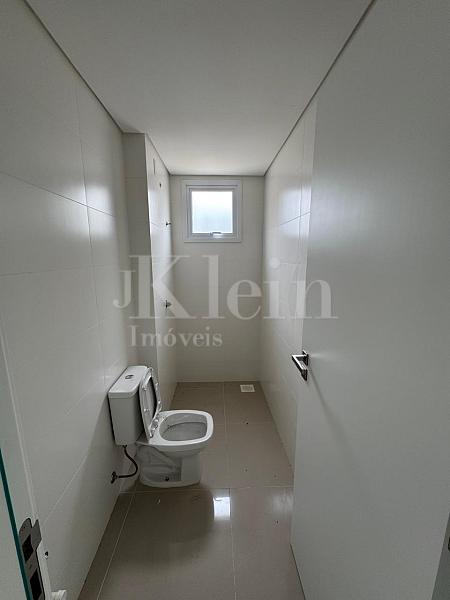 Banheiro social do apartamento no Sunset Boulevard no Morretes em Itapema