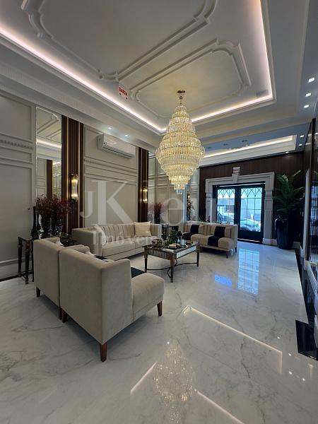 Hall de entrada do San Lorenzo no Centro em Itapema