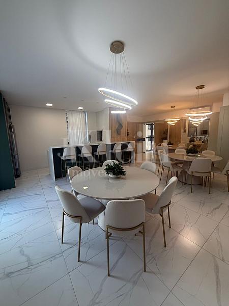 Sal�o de festas do Di Maria Residencial no Morretes em Itapema