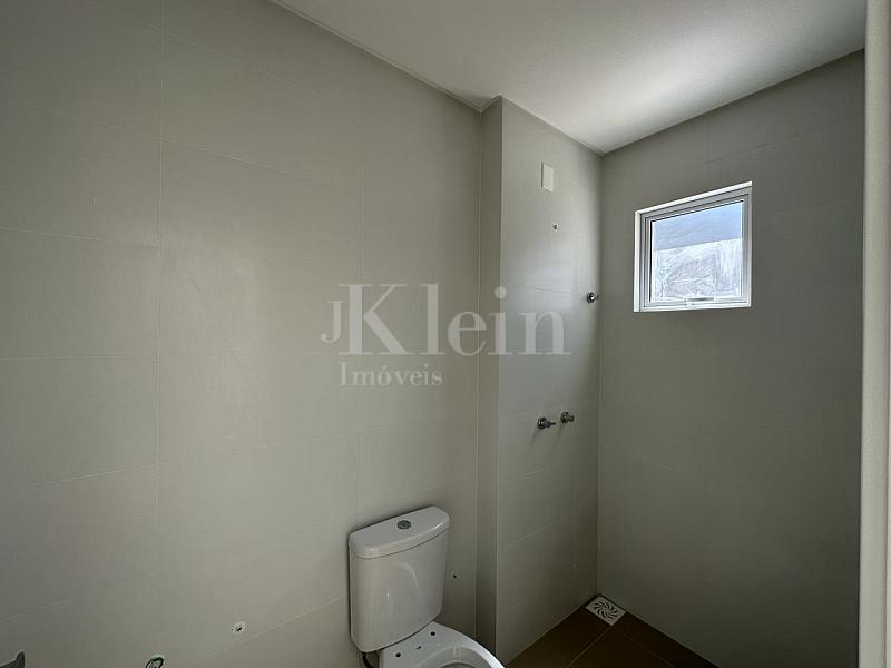 Banheiro da su�te do apartamento do Hamburgo Residence em Itapema