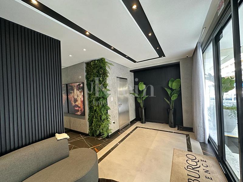 Hall de entrada do Hamburgo Residence em Itapema